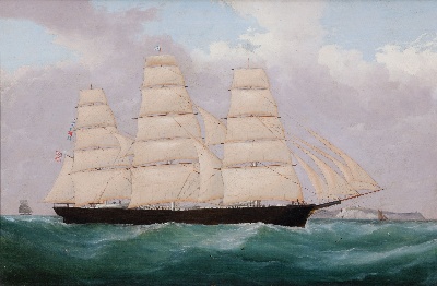 19世纪航海主题高清图集8的油画作品-3007航海new (8)