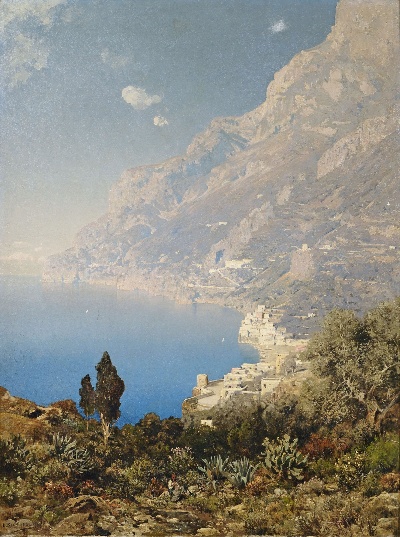 17-19世纪世界风景油画精选的油画作品-723#风景精选MH070