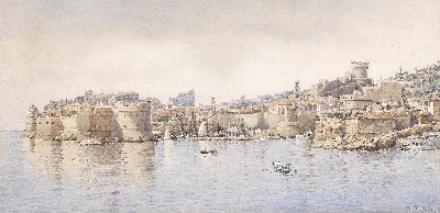 17-19世纪世界风景油画精选 (3)的油画作品-870#风景精选MH070