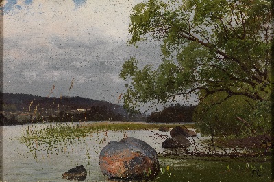 17-19世纪世界风景油画精选 (4)的油画作品-029#风景精选MH070