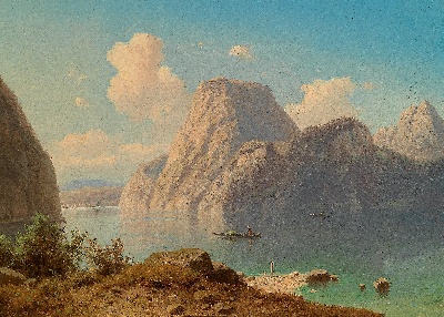 17-19世纪世界风景油画精选高清图集21的油画作品-风景第三季 (96)