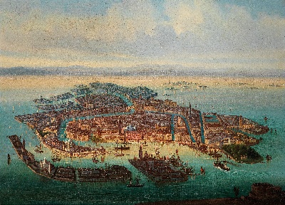 17-19世纪世界风景油画精选高清图集21的油画作品-风景第三季 (98)