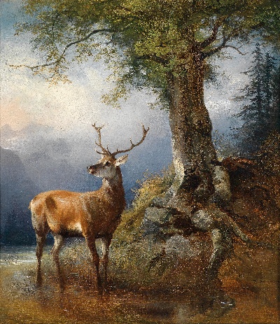 17-19世纪世界风景油画精选高清图集21的油画作品-风景第三季 (100)