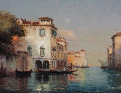 17-19世纪世界风景油画精选高清图集21 (10)的油画作品-风景第三季 (801)