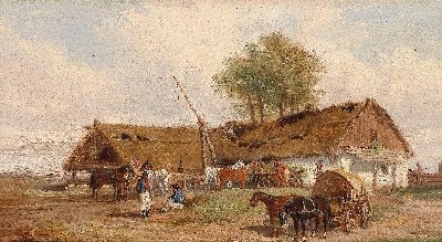 17-19世纪世界风景油画精选高清图集21 (10)的油画作品-风景第三季 (896)