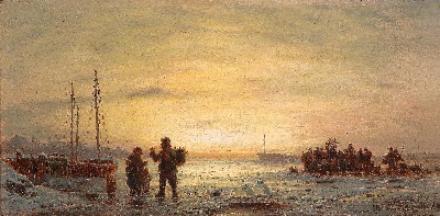 17-19世纪世界风景油画精选高清图集21 (11)的油画作品-风景第三季 (902)