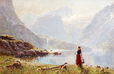 17-19世纪世界风景油画精选高清图集21 (11)的油画作品-风景第三季 (908)