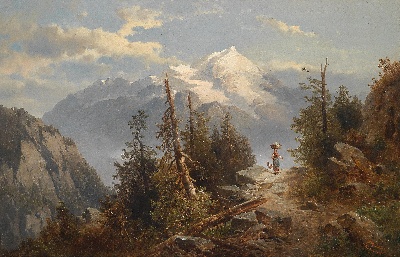 17-19世纪世界风景油画精选高清图集21 (12)的油画作品-风景第三季 (159)