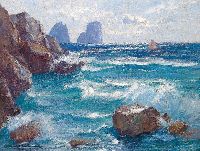 17-19世纪世界风景油画精选高清图集21 (12)的油画作品-风景第三季 (193)