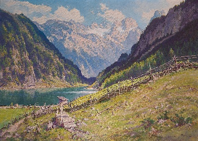 17-19世纪世界风景油画精选高清图集21 (12)的油画作品-风景第三季 (197)