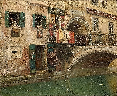 17-19世纪世界风景油画精选高清图集21 (13)的油画作品-风景第三季 (14)