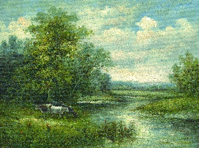 17-19世纪世界风景油画精选高清图集21 (14)的油画作品-风景第三季 (5)
