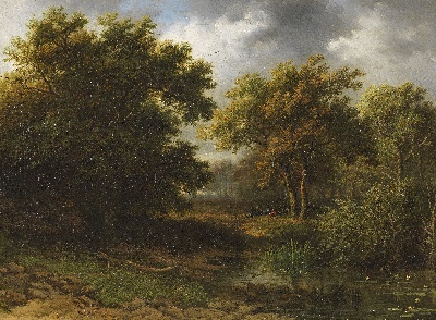 17-19世纪世界风景油画精选高清图集21 (2)的油画作品-风景第三季 (71)