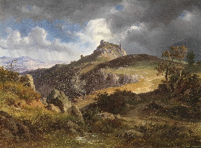 17-19世纪世界风景油画精选高清图集21 (2)的油画作品-风景第三季 (76)