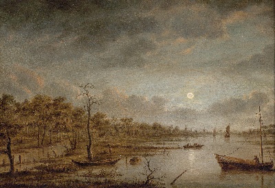 17-19世纪世界风景油画精选高清图集21 (2)的油画作品-风景第三季 (37)