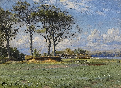 17-19世纪世界风景油画精选高清图集21 (3)的油画作品-风景第三季 (101)