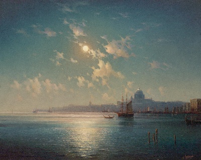 17-19世纪世界风景油画精选高清图集21 (3)的油画作品-风景第三季 (128)