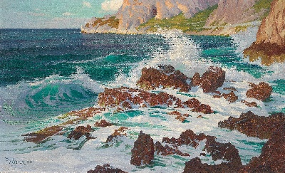 17-19世纪世界风景油画精选高清图集21 (4)的油画作品-风景第三季 (201)