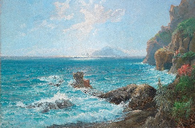 17-19世纪世界风景油画精选高清图集21 (4)的油画作品-风景第三季 (204)