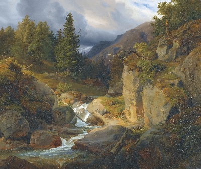 17-19世纪世界风景油画精选高清图集21 (4)的油画作品-风景第三季 (297)