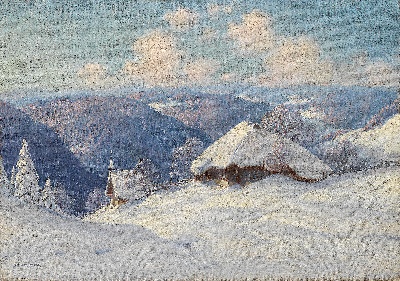 17-19世纪世界风景油画精选高清图集21 (4)的油画作品-风景第三季 (299)