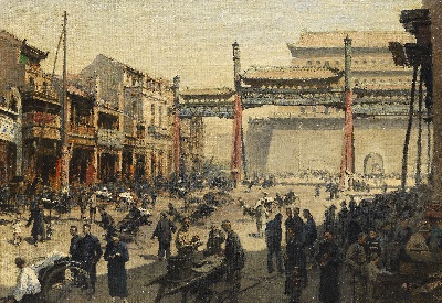 17-19世纪世界风景油画精选高清图集21 (5)的油画作品-风景第三季 (305)