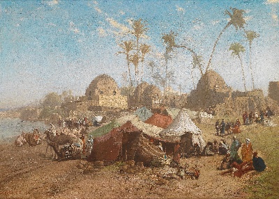 17-19世纪世界风景油画精选高清图集21 (5)的油画作品-风景第三季 (392)