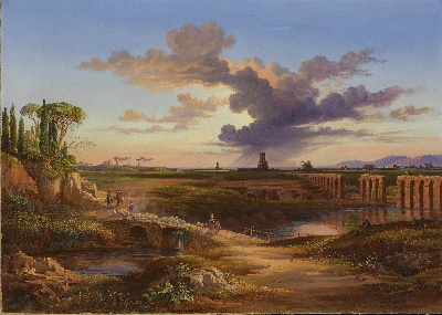 17-19世纪世界风景油画精选高清图集21 (5)的油画作品-风景第三季 (394)
