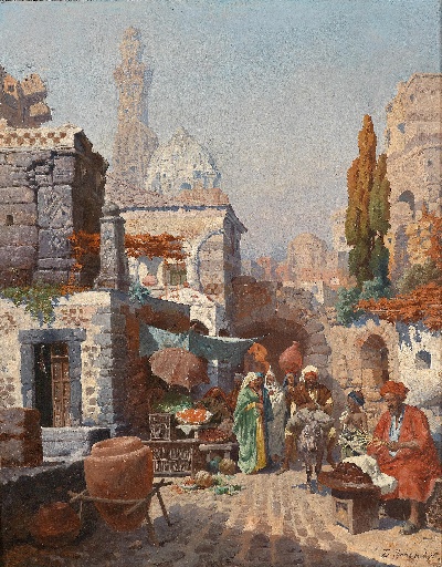 17-19世纪世界风景油画精选高清图集21 (6)的油画作品-风景第三季 (404)