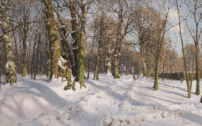 17-19世纪世界风景油画精选高清图集21 (6)的油画作品-风景第三季 (409)