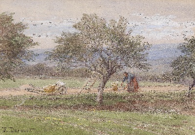 17-19世纪世界风景油画精选高清图集21 (6)的油画作品-风景第三季 (492)