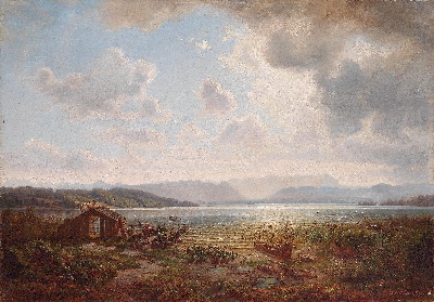 17-19世纪世界风景油画精选高清图集21 (6)的油画作品-风景第三季 (494)