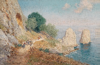 17-19世纪世界风景油画精选高清图集21 (6)的油画作品-风景第三季 (500)
