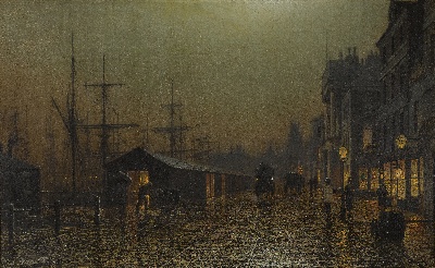 17-19世纪世界风景油画精选高清图集21 (7)的油画作品-风景第三季 (501)