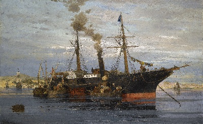 17-19世纪世界风景油画精选高清图集21 (7)的油画作品-风景第三季 (508)