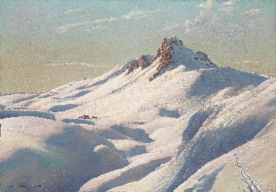 17-19世纪世界风景油画精选高清图集21 (7)的油画作品-风景第三季 (509)