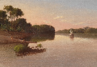 17-19世纪世界风景油画精选高清图集21 (7)的油画作品-风景第三季 (592)