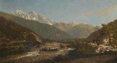 17-19世纪世界风景油画精选高清图集21 (7)的油画作品-风景第三季 (595)