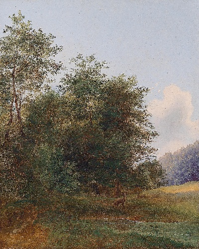 17-19世纪世界风景油画精选高清图集21 (7)的油画作品-风景第三季 (600)
