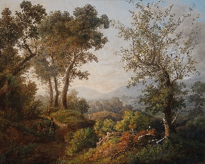 17-19世纪世界风景油画精选高清图集21 (8)的油画作品-风景第三季 (601)