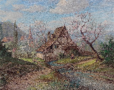 17-19世纪世界风景油画精选高清图集21 (8)的油画作品-风景第三季 (602)