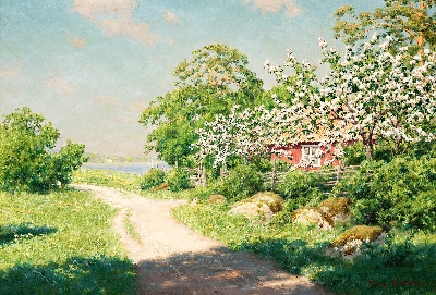 17-19世纪世界风景油画精选高清图集21 (8)的油画作品-风景第三季 (695)