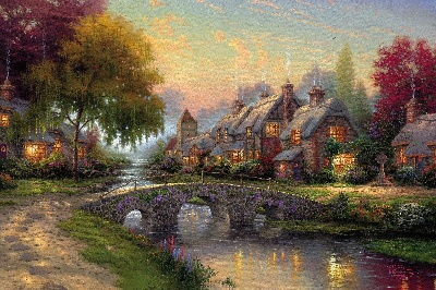 17-19世纪世界风景油画精选高清图集21 (9)的油画作品-风景第三季 (704)