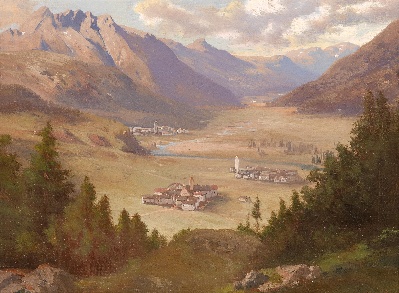 17-19世纪世界风景油画精选高清图集21 (9)的油画作品-风景第三季 (710)
