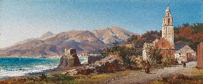 17-19世纪世界风景油画精选高清图集21 (9)的油画作品-风景第三季 (797)