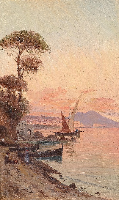 17-19世纪世界风景油画精选高清图集21 (9)的油画作品-风景第三季 (798)