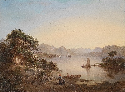 风景油画高清精选第二季 (10)的油画作品-0704#风景第二季MH-B