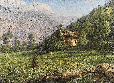 风景油画高清精选第二季 (10)的油画作品-0768#风景第二季MH-B