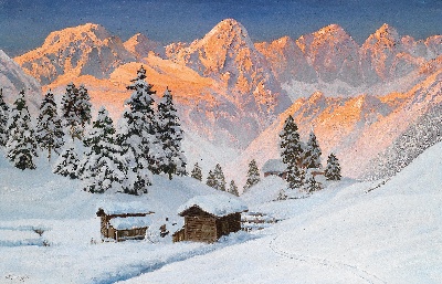 风景油画高清精选第二季 (13)的油画作品-0080#风景第二季MH-B