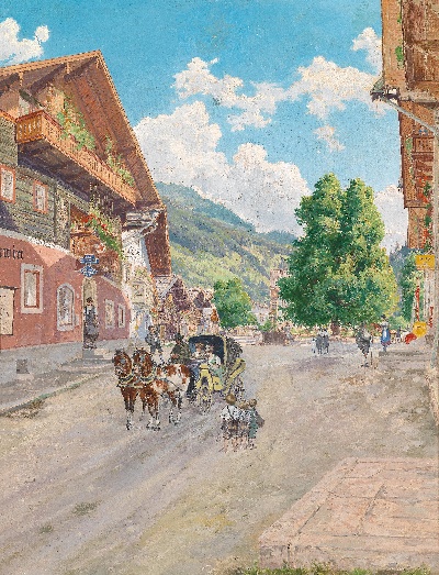 风景油画高清精选第二季 (15)的油画作品-0256#风景第二季MH-B